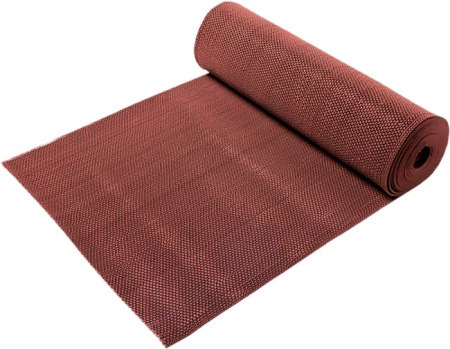Противоскользящая дорожка ПВХ S-mat Zig Zag 0,9х12м*8 мм Коричневый 1шт/уп